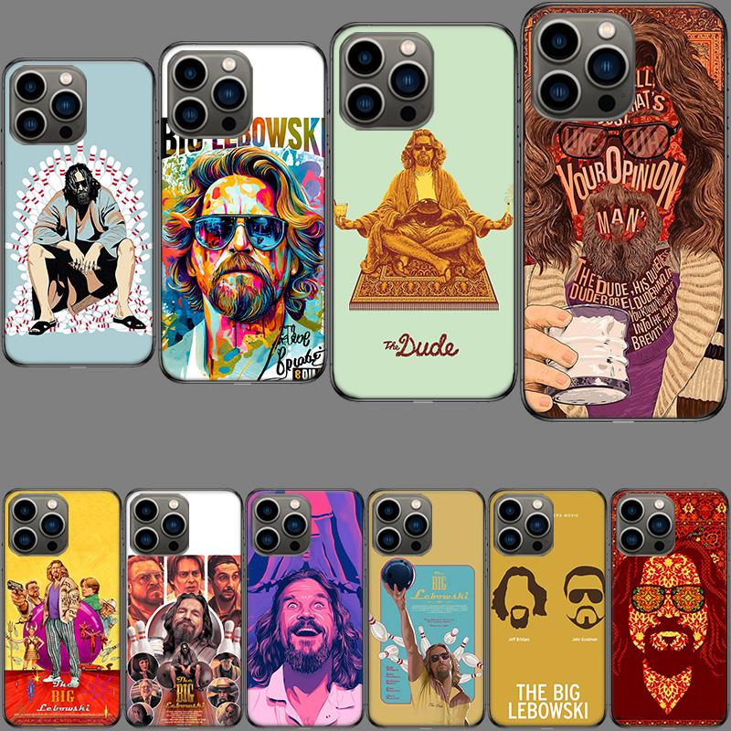 The Big Lebowski Phone Case For Iphone 16E 15 Pro 14 Plus 17E 16 17 Pro Max Air 11 12 13 Mini Shockproof Capa Cute Cover TPU