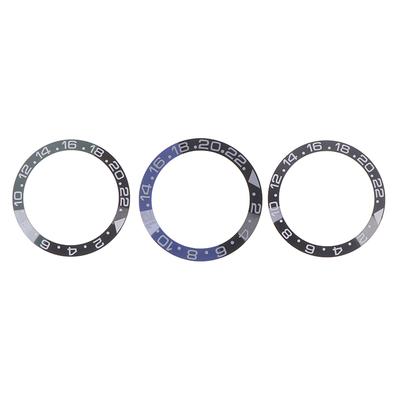 38 mm Böjd Keramik Bezelinsats Passar Skx007 Skx009 Gmt Klockboett Nh35 Nh36 Urverk Bezelinsatsring Herrklockdelar