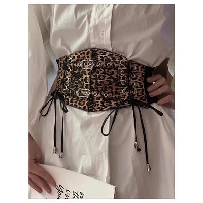 Wide Women Waistband Retro Corset Belt Fashion Waist Belt Decoration  for Dresses