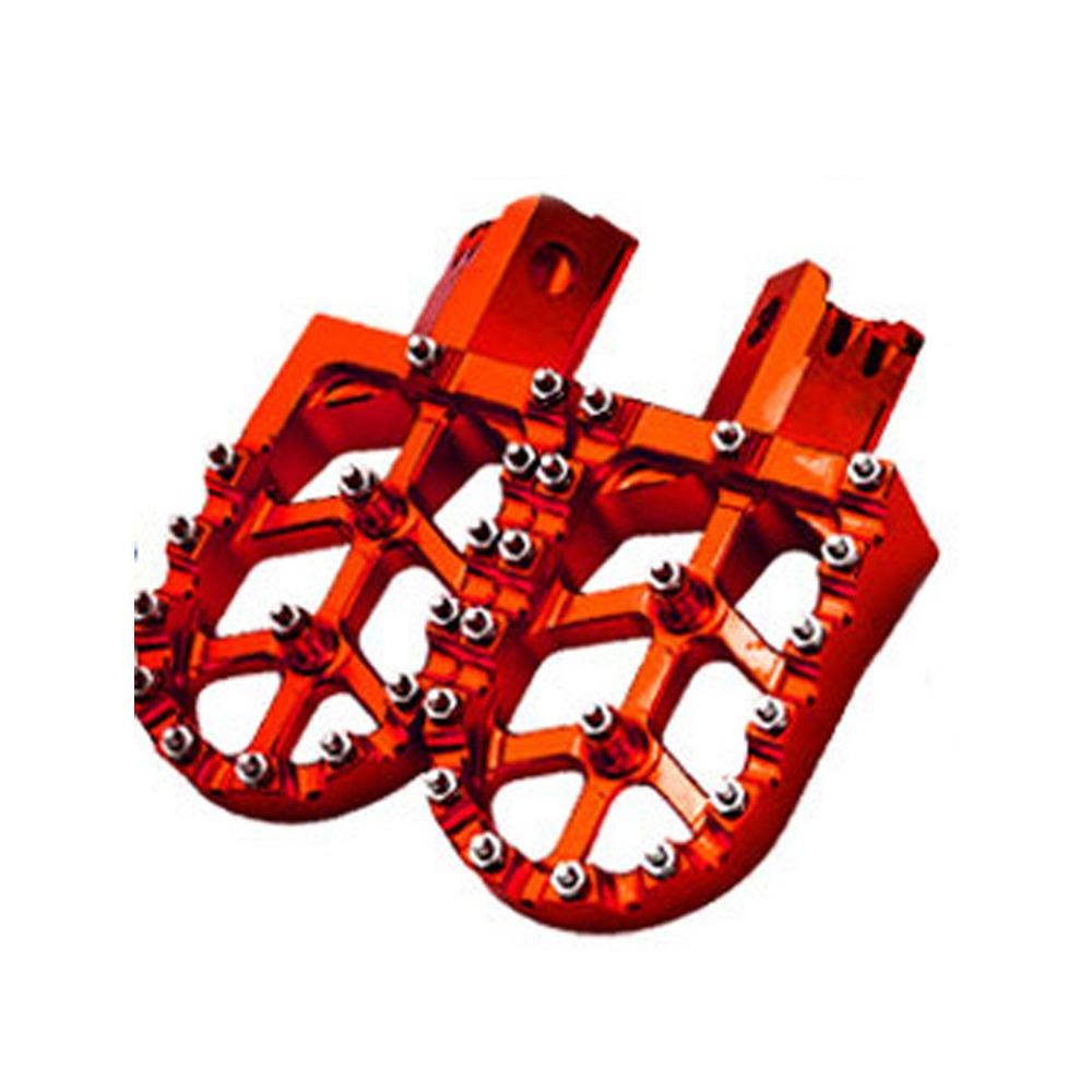 

Rest Pedal Dirt Bike Foot Pegs CNC Machined Pedal CNC Hot Footpegs Rest MX Racing красный