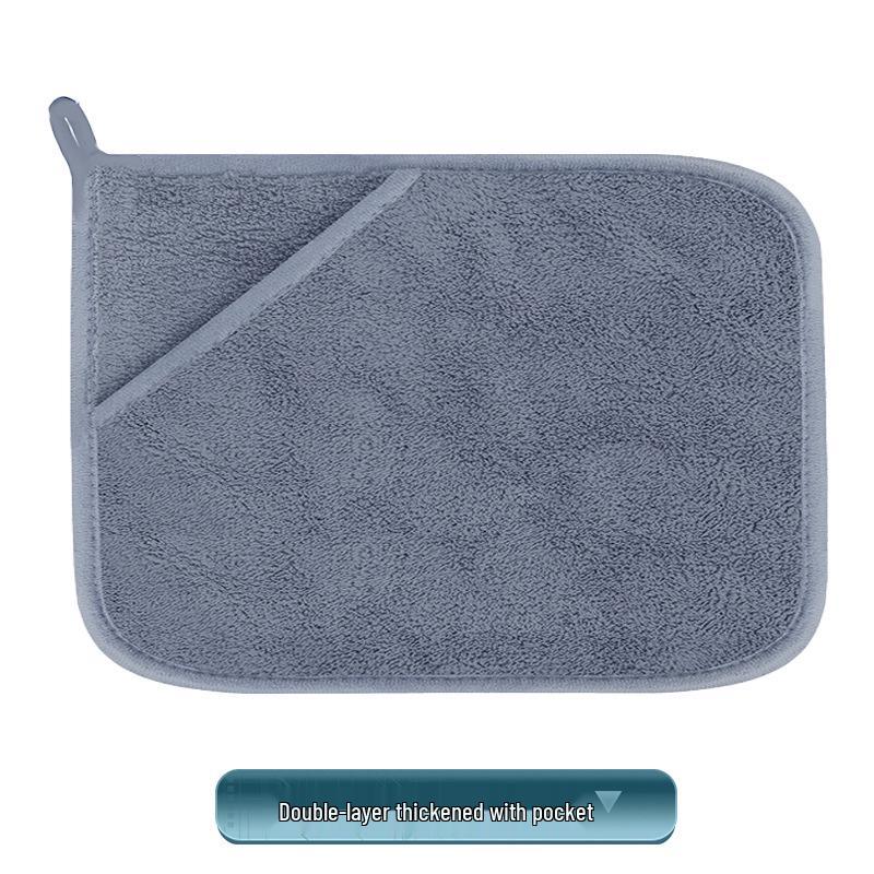 Non-Stick Fishing Towel: Portable, Thick, Absorbent Cloth for Rod Cleaning & Outdoor Gear