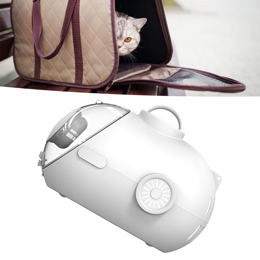 Space Capsule Cat Carrier Breathable 24L Large Space Portable Single Shoulder Handheld Cat Carried Bag for Cat Kitten