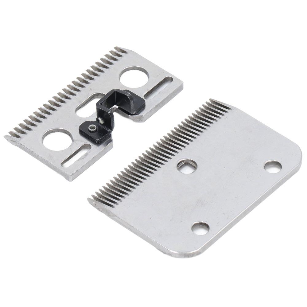 2pcs Carbide Material Horse Clipper Blades Livestock Hair Trimmer Blades  For Horse Grooming