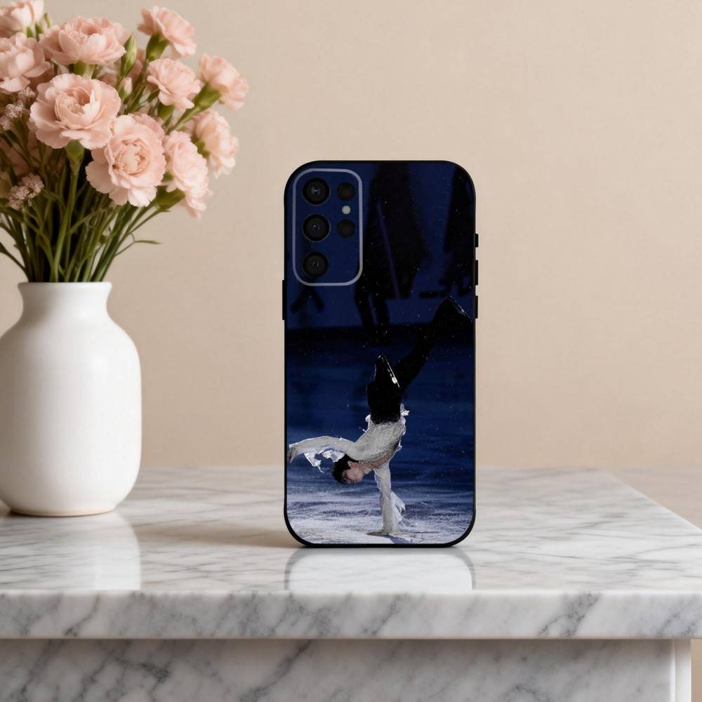 4A Jump Legend H-H-Hanyu Y-Yuzuru Phone Case For Samsung S25,24,23,22,30,21,10,9,Ultra,Plus,Lite,FE,4,5 G Soft Black Case