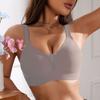 European and American Seamless Solid Color Wireless Sports Lace Bra Comfortable Sexy No-rim Underwear