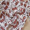 Baby Newborn Infant Girls Spring Autumn Cowboy Hat Print Long Sleeve Romper Jumpsuit Clothes Long Sleeve Toddler