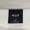 HUF Long Sleeve Shirt XL White Ron T Men's Used