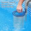 AIMOONSA Skimmer de surface pour piscine hors-sol - panier réglable, support bord pour piscines gonflables et tubulaires