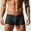 TAUWELL Men's Solid Color Streetwear Cotton Boxer Briefs