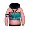 For K-POP witch hunter group cos clothing Rumi cosplay sweatshirt jacket clothing(XL)