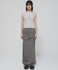 Peulleeoeob Layered Bustier T-Shirt (Fl-108_Cloud White)