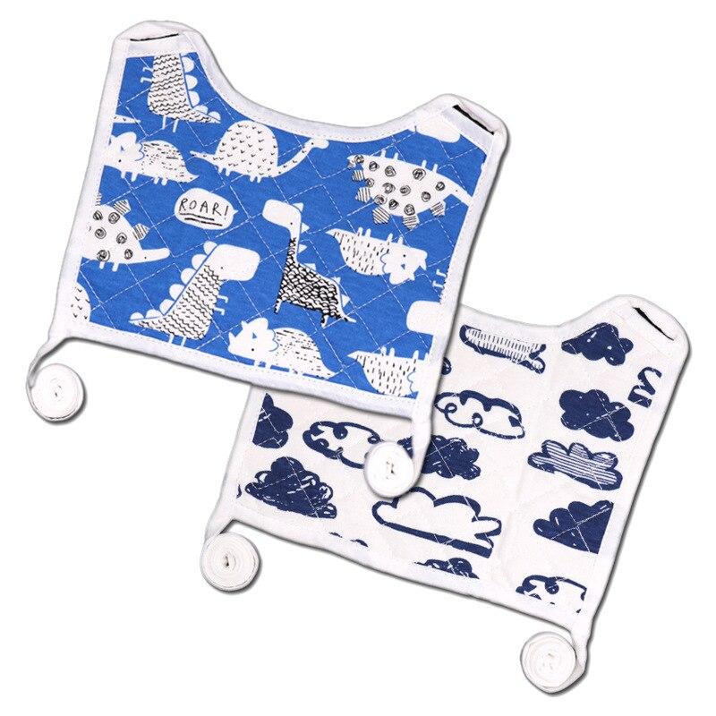 Baby Lätzchen Handtücher Baby Lätzchen Quadratisch Baumwolle Neugeborenen Kleidung Säuglingskleidung Cartoon Druck Babyzubehör Bandana Lätzchen Spucktücher