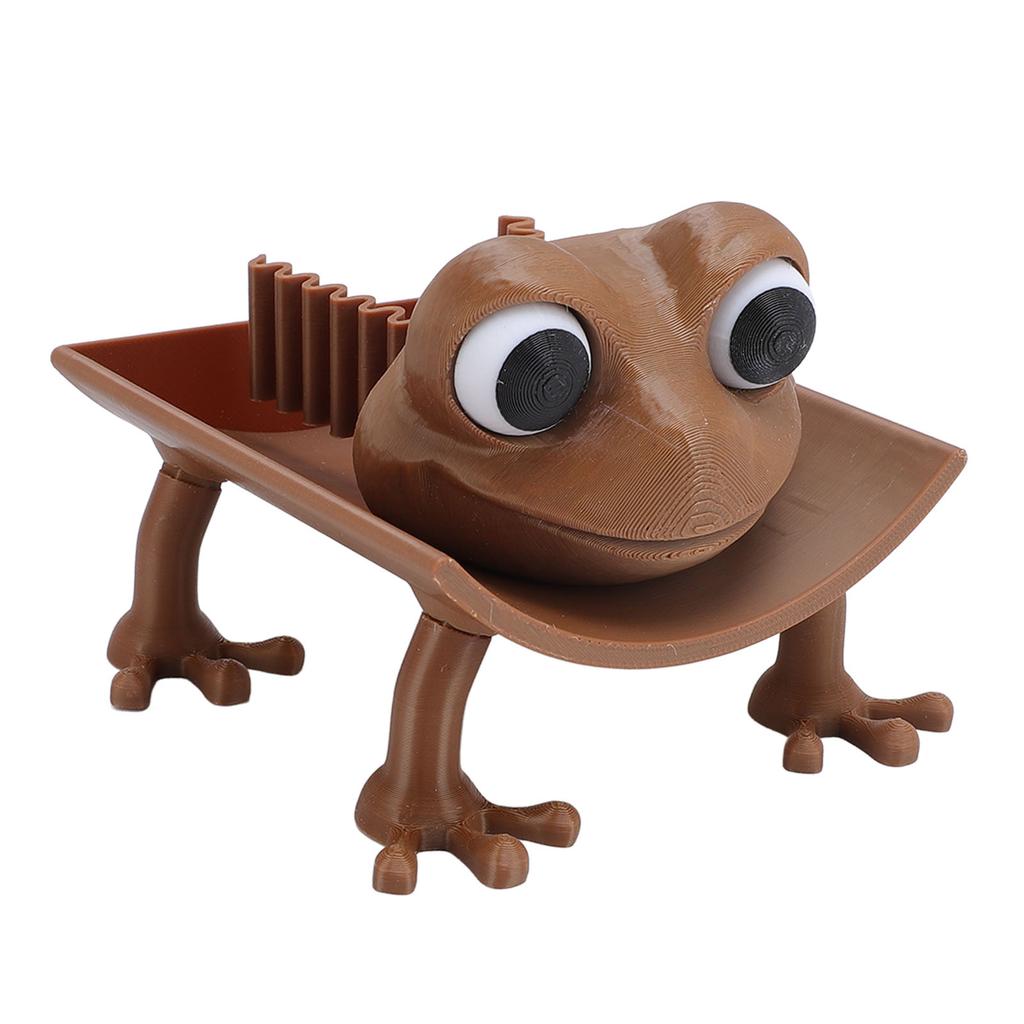 Frog Toilet Paper Holder Tissue Paper Roll Storage Stand for Bathroom Shelf Countertop Floor