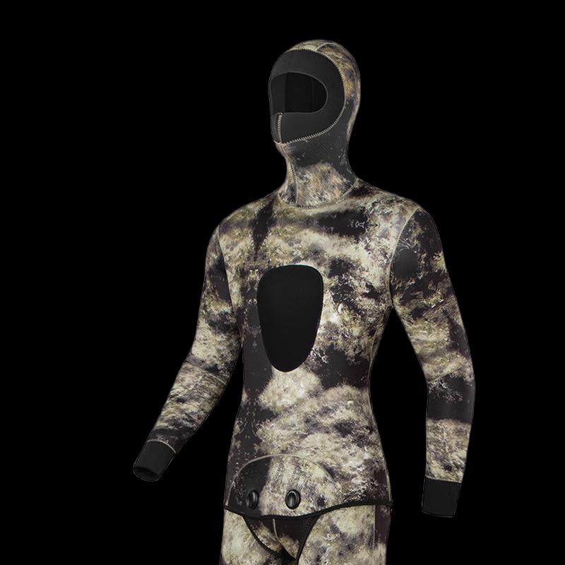 WEZHO Camouflage Wetsuit S-3XL
