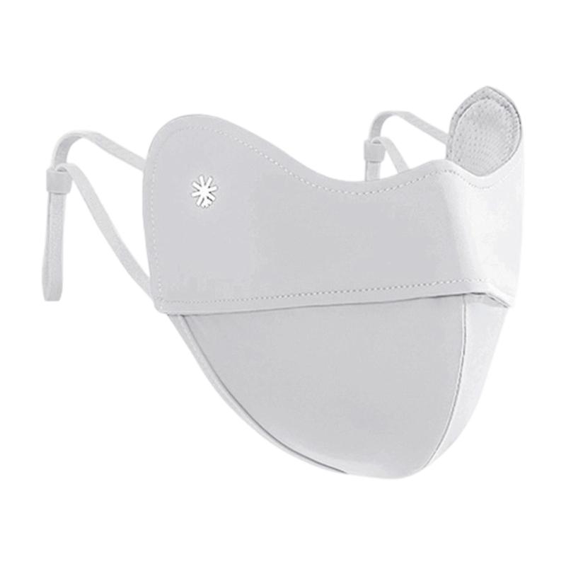 Sun Protective Breathable Meshes Face Cover Breathable Sunscreens Neck Cover for Cycling Camping Travel
