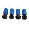 4PCS ATV Anchors Blue Color Lock and Ride Tie Down Anchors Replacement for Polaris RANGER GENERAL with 1 7 16in Hole