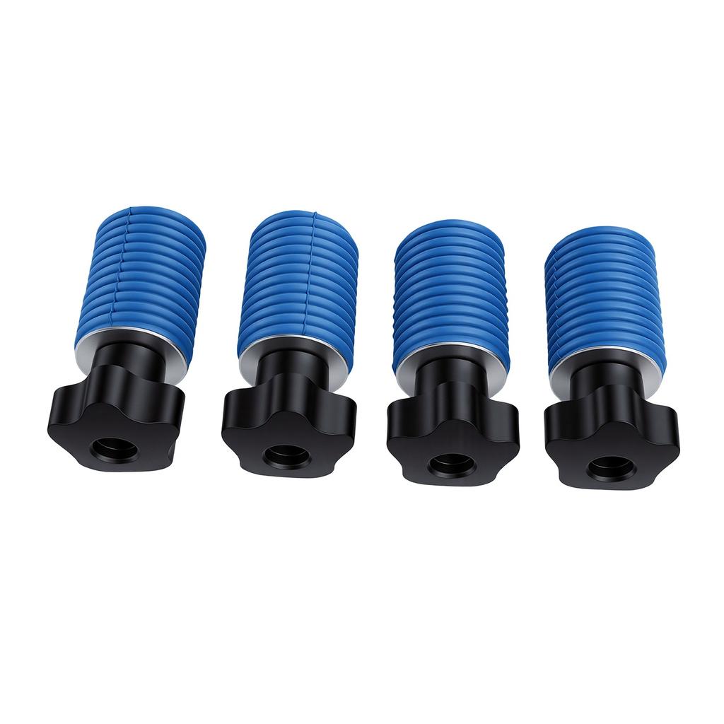 4PCS ATV Anchors Blue Color Lock and Ride Tie Down Anchors Replacement for Polaris RANGER GENERAL with 1 7 16in Hole