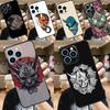 Japanese Oni Hannya Demon Mask Phone Case For iPhone 17 Pro Max 11 14 15 16 Pro Max 12 13 Mini 16 Plus 16e 17 Air Funda