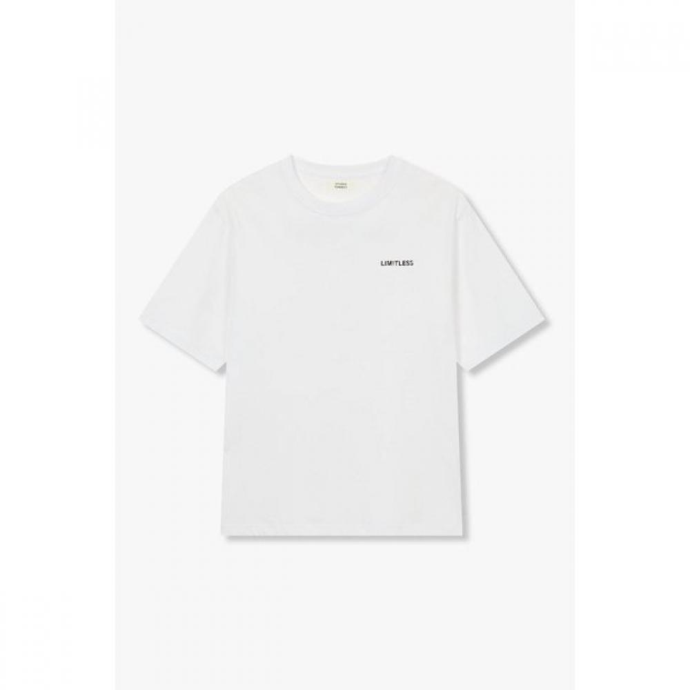 STudio Tomboy Back PrinT T shirT 91m6222341 white/M