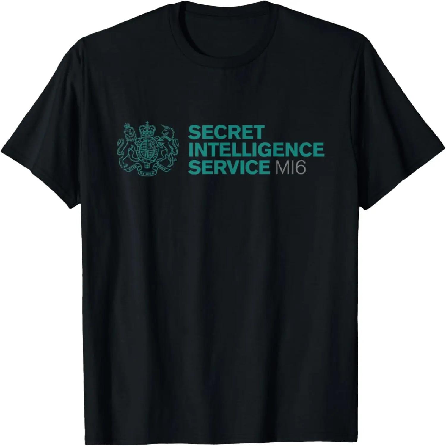 Secret Intelligence Service SIS MI6 UK Spy Agency T-Shirt T-Shirt S