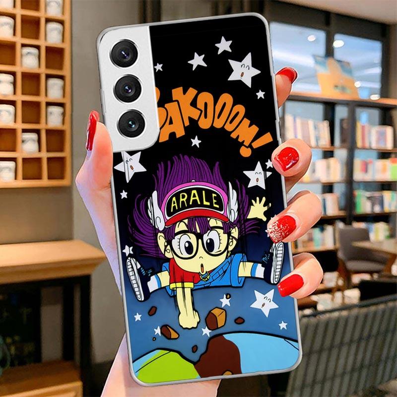 Dr Slump Arale Anime Cover Phone Case For Samsung Galaxy S26 S25 Edge S24 Ultra S23 S22 Plus S21 S20 FE Soft Fundas Shell Galaxy