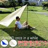 ONE POLE MINI TARP Outdoor Park All-in-One (Blue) UNWIND once in a while