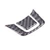 For Jaguar F-TYPE 2013-2022 Soft Carbon Fiber Car Steering Wheel Decorative Sticker Car Interior Accessories