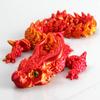 31.5/38.5Cm 3D Printed Akatsuki Magic Dragon Mode Multi-Joint Movable Articulated Dragon Decor Adults Kid Toy Gift