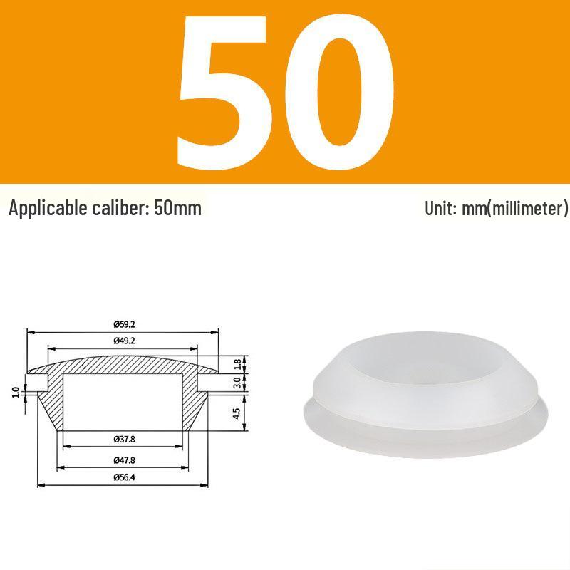 High-Temp Resistant Silicone Rubber Stopper with Card Slot Sealing Cap