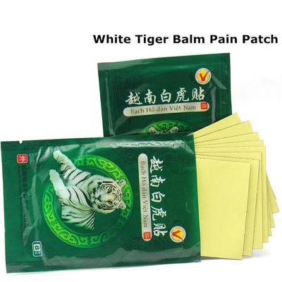 Weiß Tiger Balm Pflaster Schmerzlinderung Patch Zurück Muscle Joint Knie Körper Kräuter Patch Schmerzen zu lindern