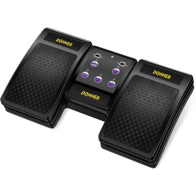 Wireless Tablet Page Turner Pedal Hands-Free Black