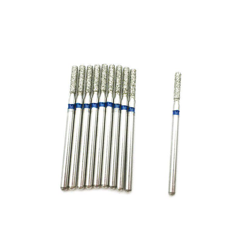 10 stücke Dental Diamant Bohrer Bohrer für Zähne Polieren Hohe Geschwindigkeit Handstück FG 1,6 M Zahnmedizin Material SF-X21
