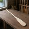 Legno di Abete Prestazioni Pala a Pedali Manico Lungo Barca Display Decorazione per