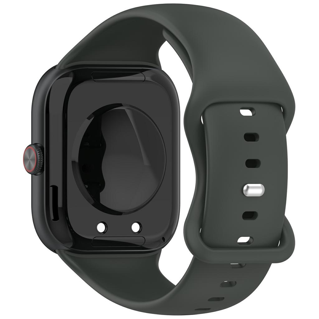 For vivo Watch GT 2/iQOO Watch GT 2 Silicone Watch Band Butterfly Clasp Steel Buckle Strap