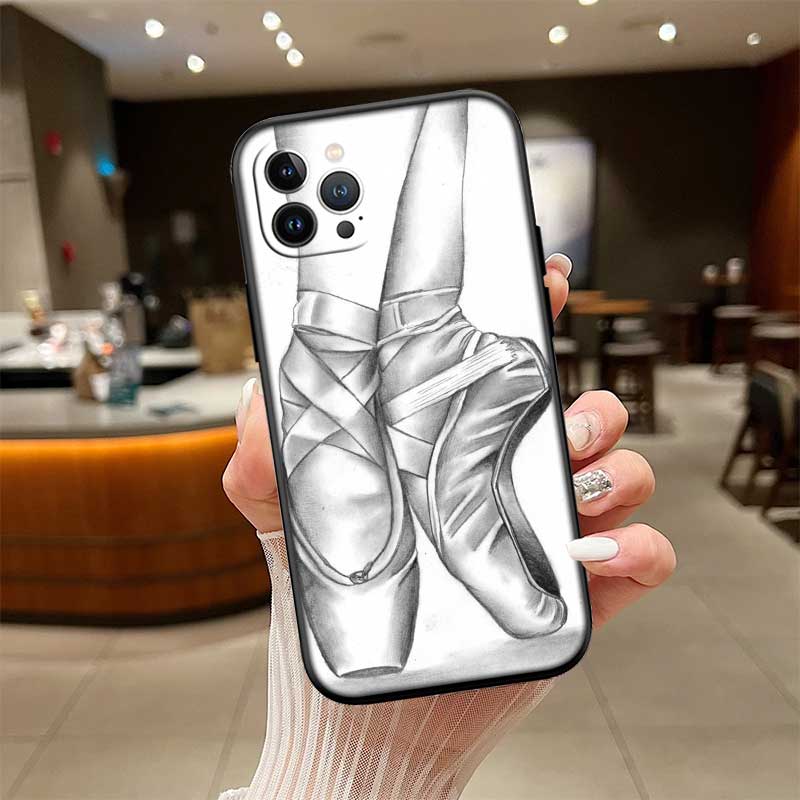 UP12 Ballet Pointe Shoes Ballerina Shell Phone Case for Xiaomi Poco C40 C50 C51 C55 C65 C71 C75 F3 F5 F6 F7 M2 M3 Pro Ultra