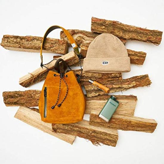 [Assob] WATERPROOF SUEDE DRAWSTRING BAG 091754 Turquoise