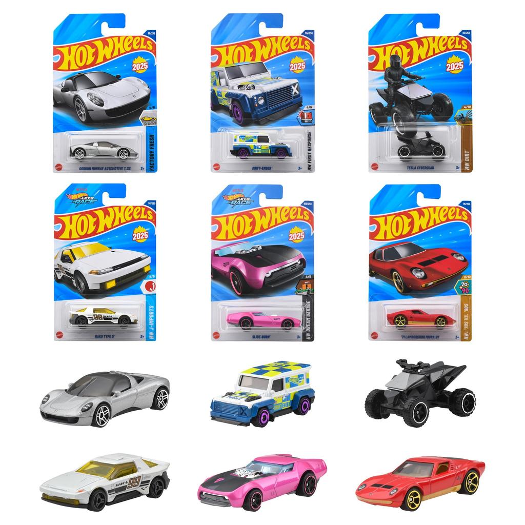 Hot Wheels Basic Cars E Assortment Vehicle Toy Mini Ages Cars, 36-Car Box, 3+, Multi-Purpose, 98PE-C4982