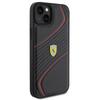 Ferrari Fehcp15Mptwk Iphone 15 Plus / 14 Plus 6.7 Czarny/Black Hardcase Twist Metal Logo