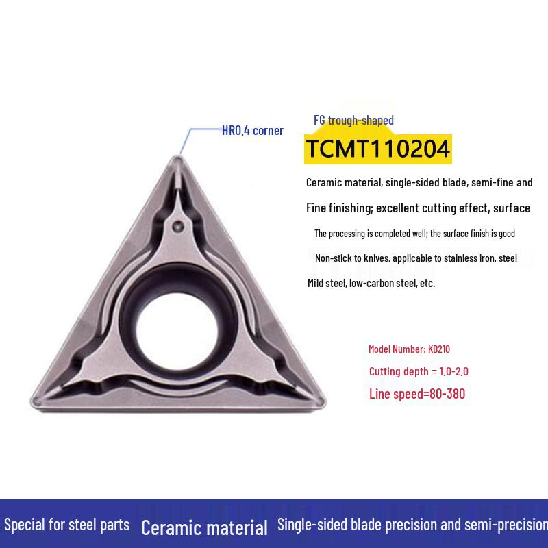 TCMT11 Triangle Carbide Lathe Tool for CNC Inner Hole Boring