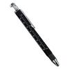 Multipurpose 7 In 1 Engineer Pen Writing Instrument With Sensitive Stylus Measurement Marks And Double Head Screwdriver