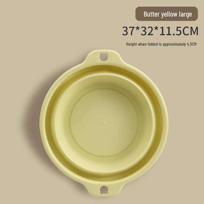 Portable Foldable Washbasin for Dorms, Outdoor Travel, and Household Use