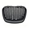 Honeycomb Front Bumper Grill For Seat Leon II 1P Facelift 2009-2012 / Altea Facelift 2009-2015 Matte Black Radiator Grill Grille