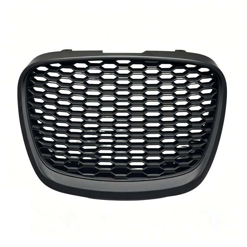 Honeycomb Front Bumper Grill For Seat Leon II 1P Facelift 2009-2012 / Altea Facelift 2009-2015 Matte Black Radiator Grill Grille
