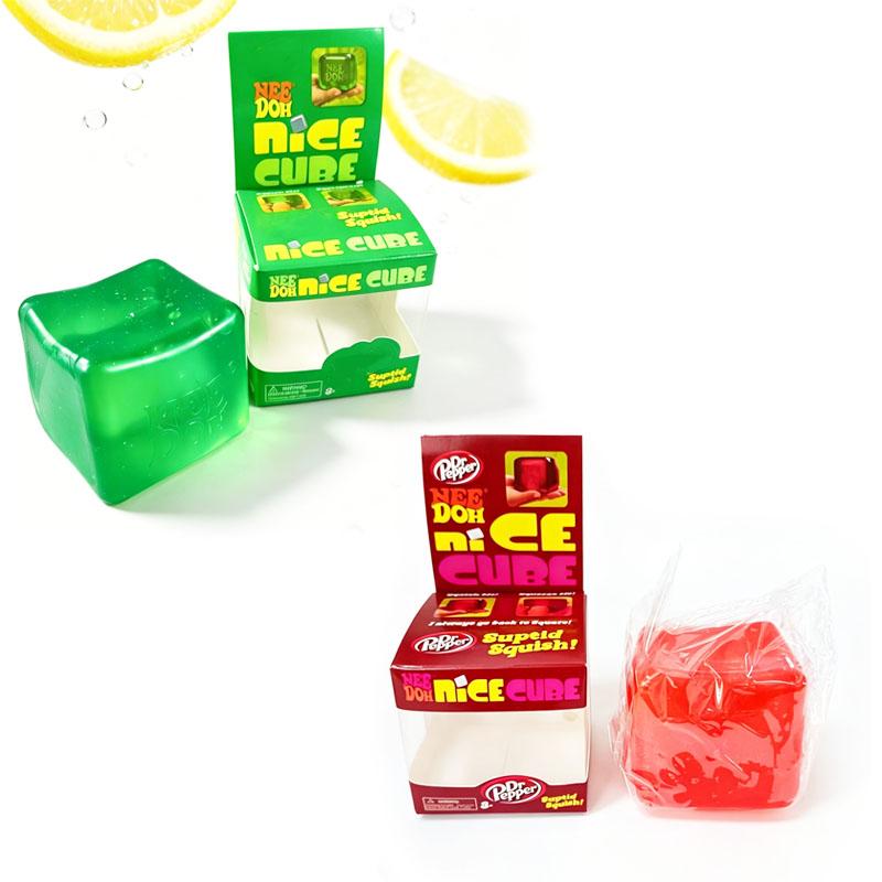Schylling NeeDoh Nice Cube Squishy Slow Rising Pallina Antistress Giocattolo Fidget Sollievo dallo Stress Ansia Giocattolo Sensoriale per Bambini e Adulti