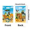 30/10Pcs Tung Sahur Tralalo Gift Bag Talian Brainrot Candy Bags Kids Boys Favors Birthday Loot Baby Showe Decoration Kid Friendly Entertaining Fun