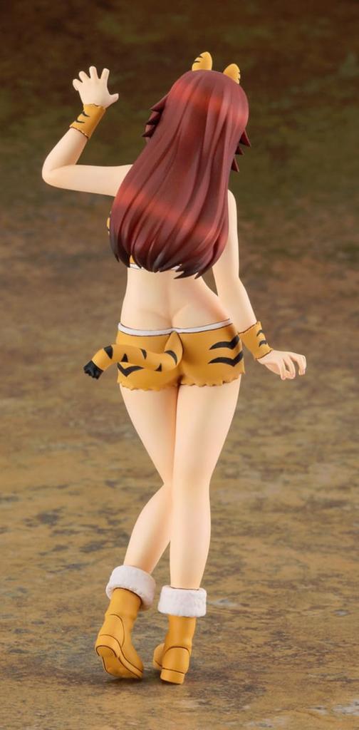Hasegawa Egg Girls Collection 27 Shironagi Mikumo Unpainted Resin Kit SP522 1/12 No. (Tiger)