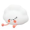Night Light 3 Level Brightness USB Rechargeable White Warm Cute Soft Night Lamp for Bedroom Desktop Decoration