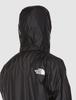 The North Face Trail Emergency Size M Hoodie, Unisex, Warm, Lightweight, Water-Repellent, Windproof, Compact, Black,