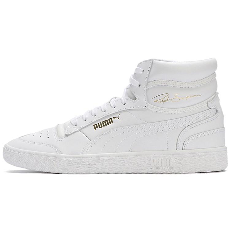 PUMA Ralph Sampson Mid  White Team Gold  Men s 370847-18 EU 36
