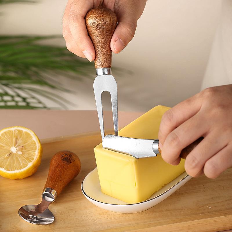 Stainless Steel Butter Knife Cheese Dessert Jam Spreaders Cream Scraper Bread Splitter Butter Spreader Breakfast Kitchen Tools